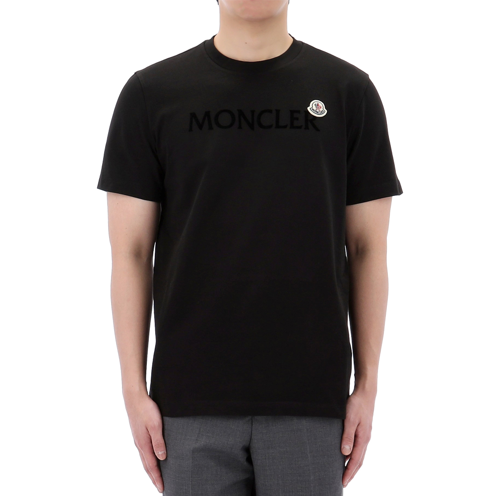24SS 몽클레어 로고 티셔츠 8C00057 8390T 999톰브라운,몽클레어