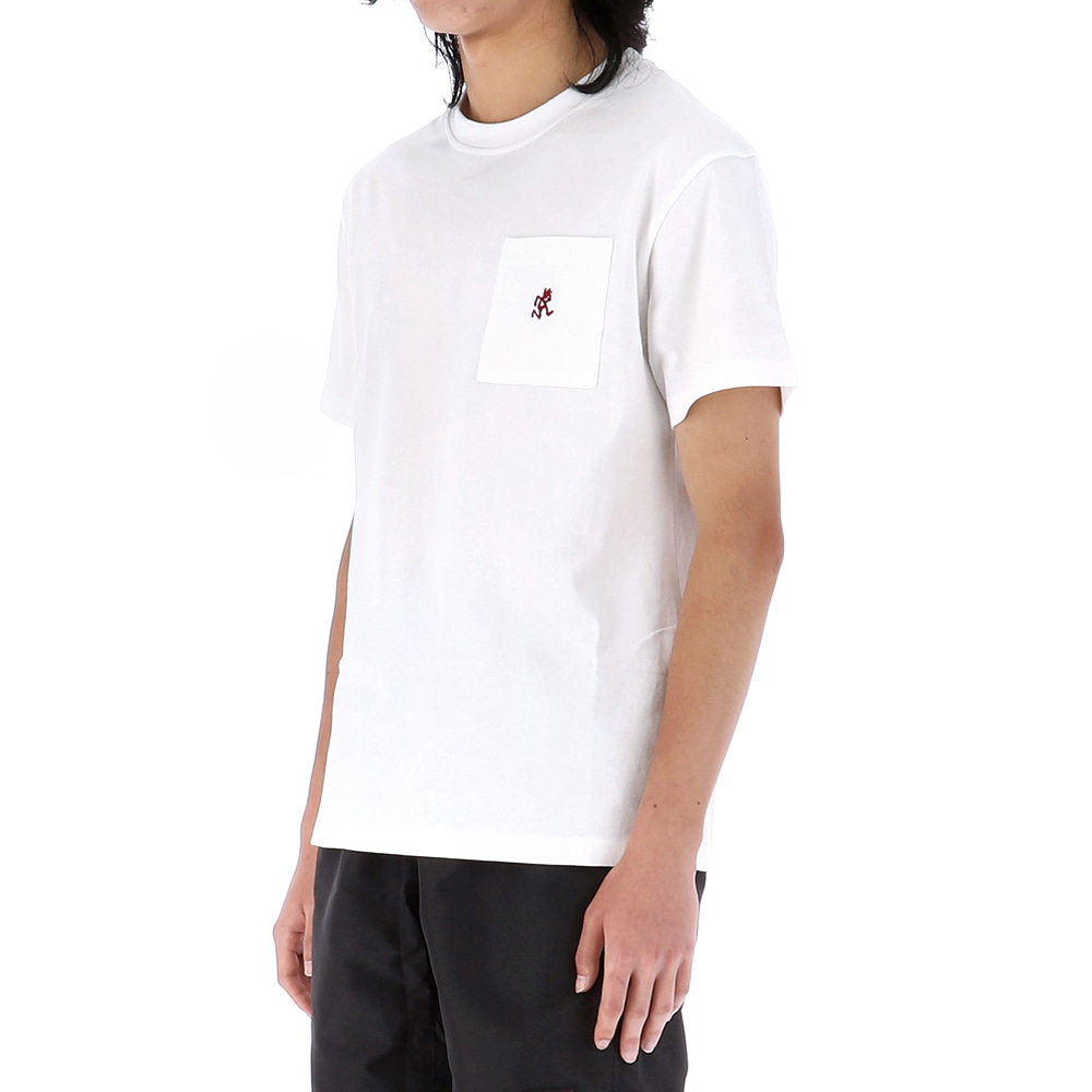 그라미치 원 포인트 반팔 티셔츠 G301OGJ WHITE