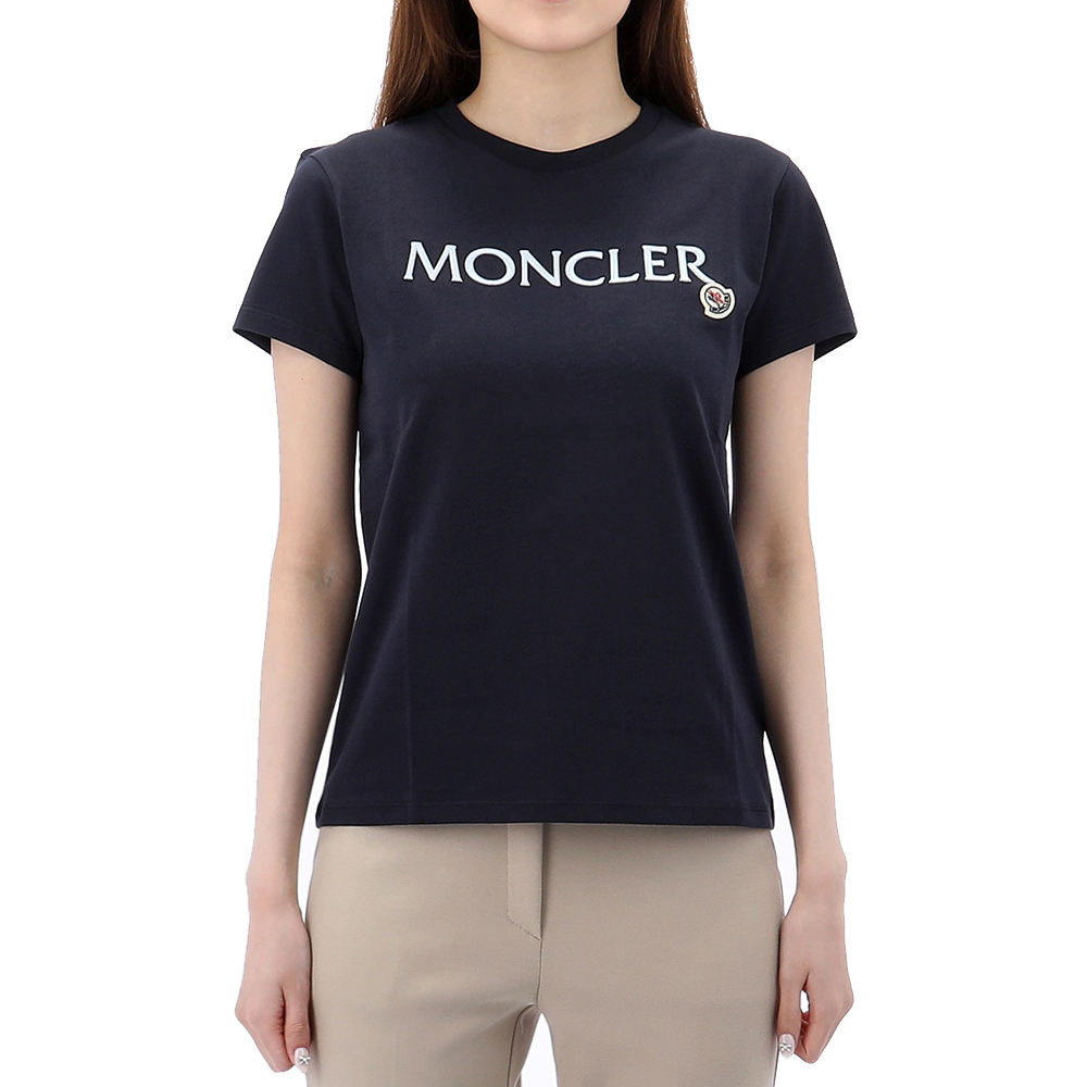 성인착용가능 24SS 몽클레어 주니어 엠브로이더 티셔츠 8C00005 83907톰브라운,몽클레어